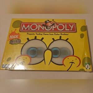 MONOPOLY SpongeBob SquarePants Edition 2005 Collectors Pewter Tokens SEALED